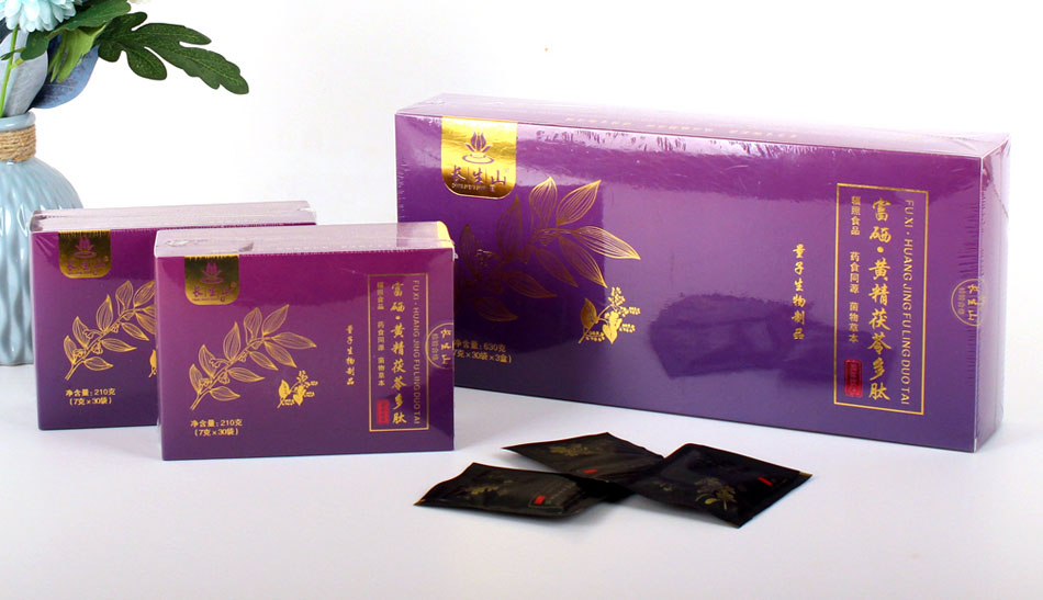 富硒黄精茯苓多肽
